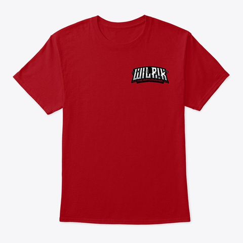 The Riffcrusher - Red T-Shirt w. logo